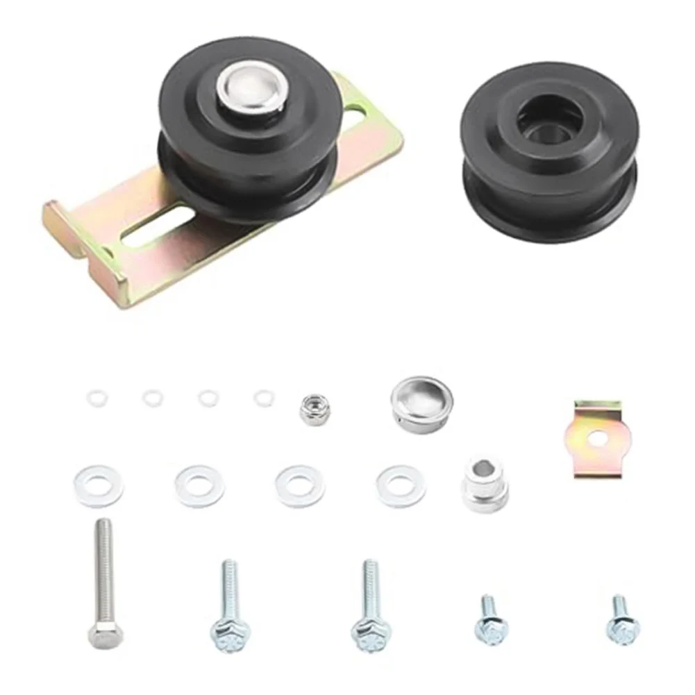 

For Mower Pulleys Pulleys Idler Kit Easy Installation Wear Resistant 22215 22225 For Turfmaster Hand Push Mower