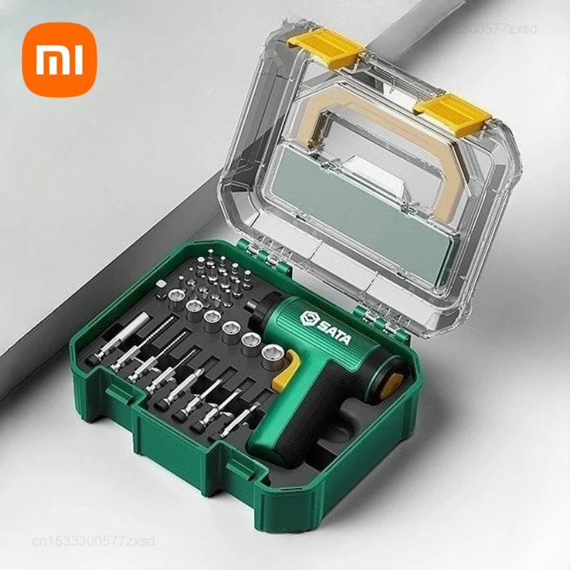 

Xiaomi SATA 4.5V Lithium-ion Cordless Drill Handheld Universal Brushless Double Speed Driver Electric Screw Driver for Home Tool