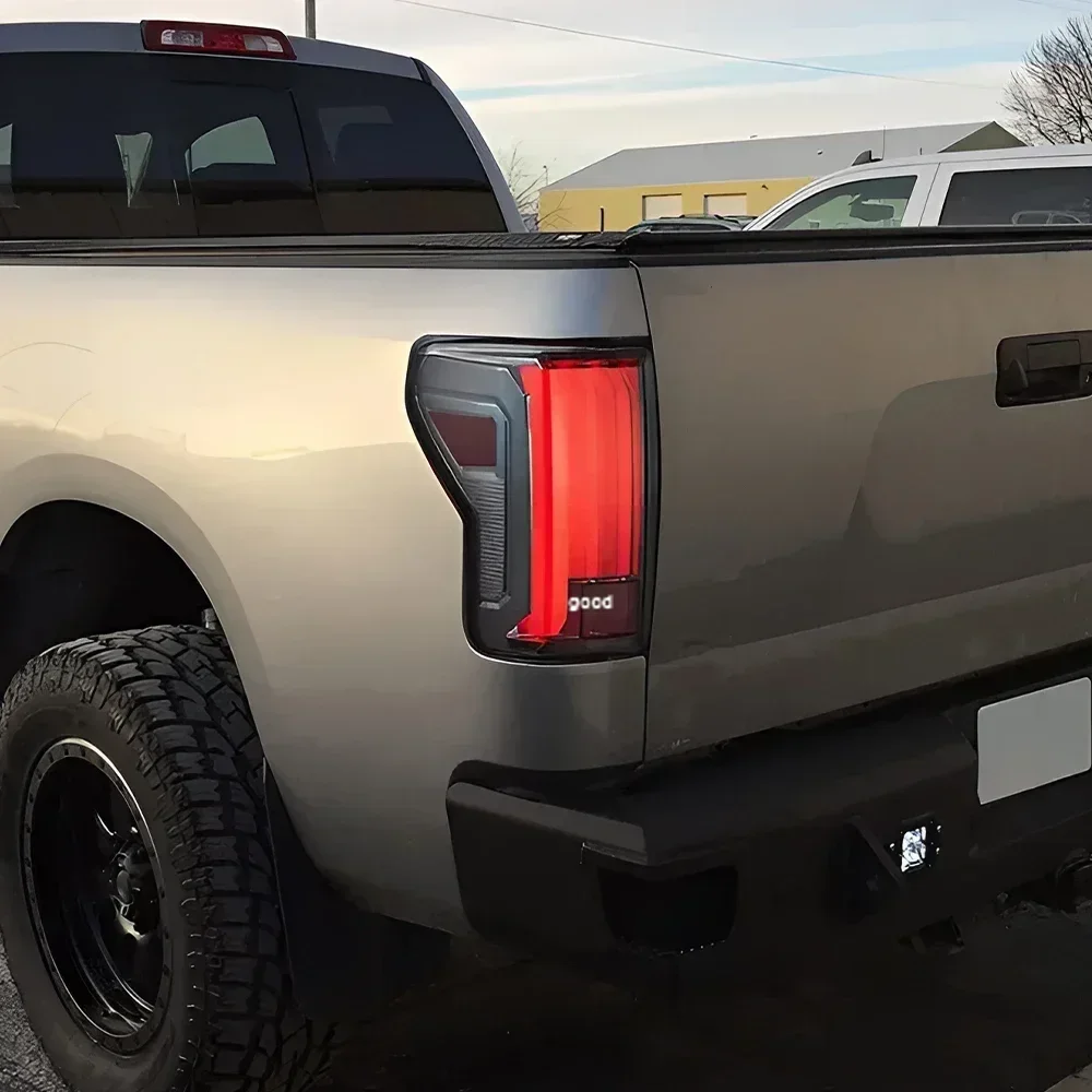 

Для Toyota Tundra 2007-2013 автоматические задние фонари в сборе, обновленный светодиодный динамический поворот, автомобильные задние фонари, аксессуары Plug and Play