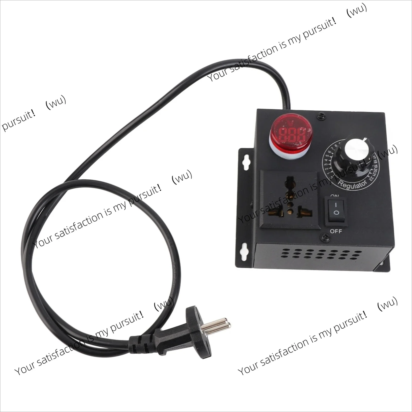 for Compact Variable Voltage Controller Portable Speed Temperature Light Voltage Adjuatable Dimmer SCR Voltage Regulator