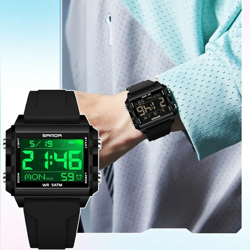 SANDA 6275 Luminous Calendar S - Tide Watch Surf 评论和价格