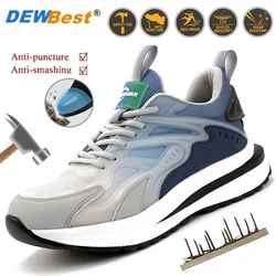 Herren atmungsaktive leichte Anti-Smash Anti-Rutsch-Schutz Sicherheits schuhe billige Sicherheits schuhe Anti-Stich Anti-Geruch Stahl Schuhe