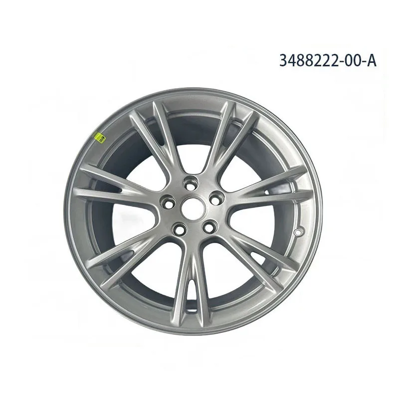 1 قطعة محور عجلات الصلب مناسبة لقطع غيار السيارات تسلا الطراز القديم جنوط عجلات الصلب 19 بوصة 3488222-00-A