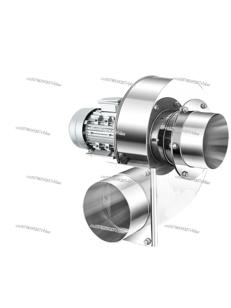 Stainless steel boiler fan, induced draft fan, high-temperature resistant centrifugal fan, 220V heating and dust removal