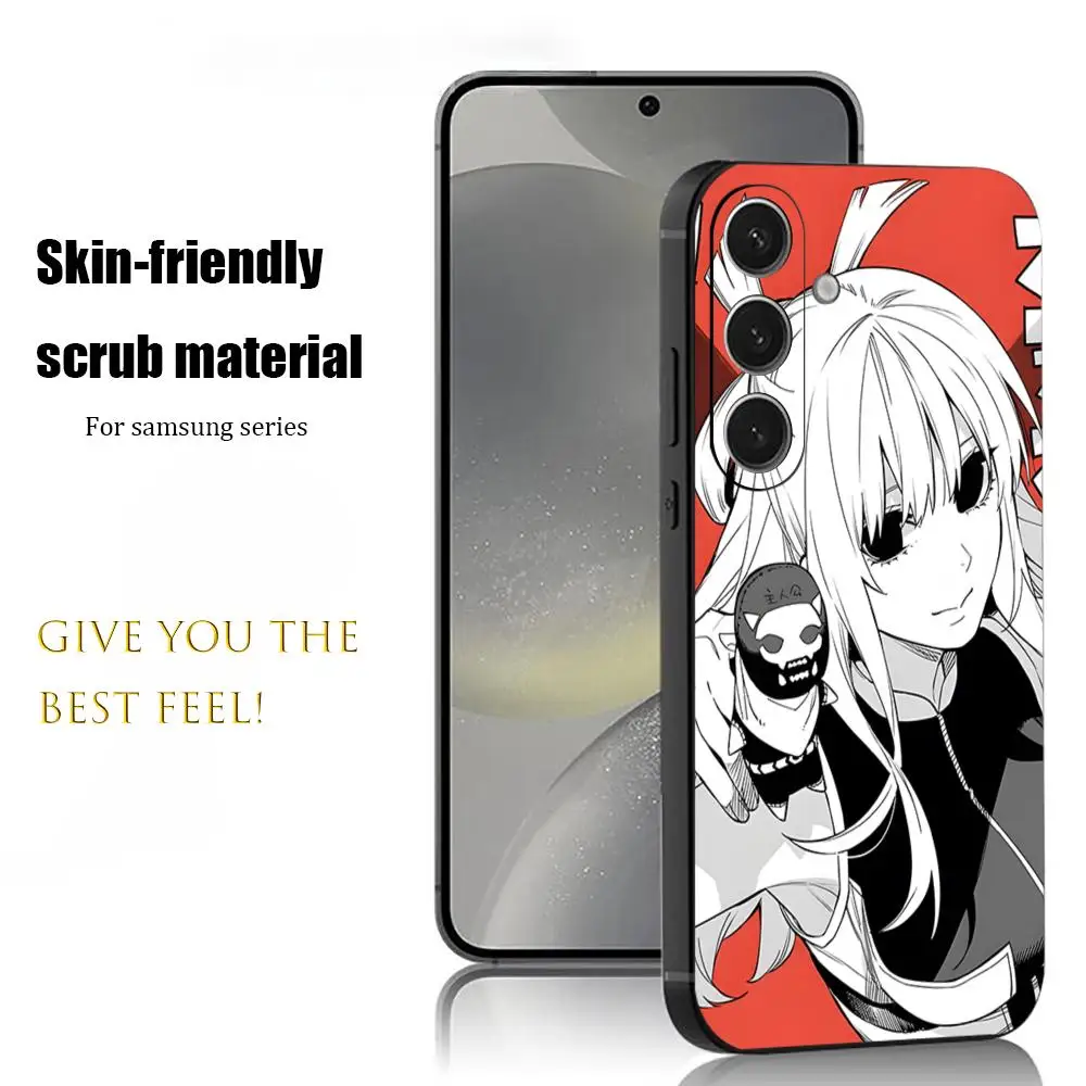 Go Go Loser Rangers Anime Phone Case For Samsung Galaxy S26 S25 S24 S23 S22 S21 Plus Ultra Note20 Soft Black