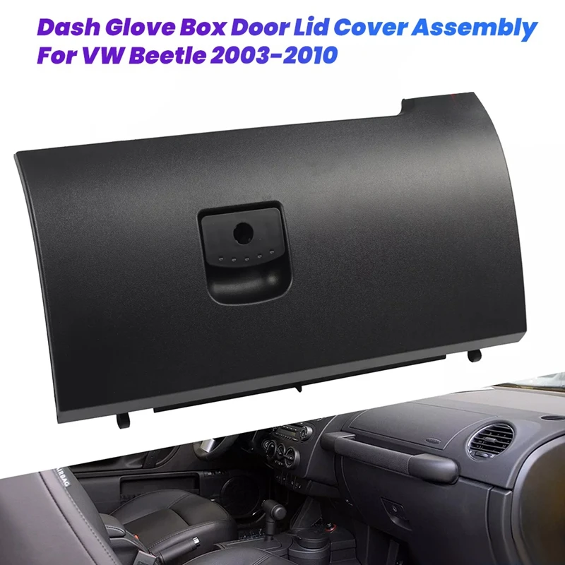 Car Dash Glove Box Door Lid Cover Assembly 1C1880247R 1C1880300G For VW Beetle 2003-2010 Console Storage Box