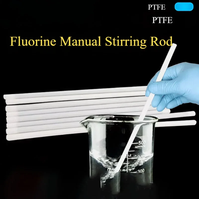 1PCS Laboratory hand-operated all tetrafluoride stir bar, solid stir bar ptfe bar