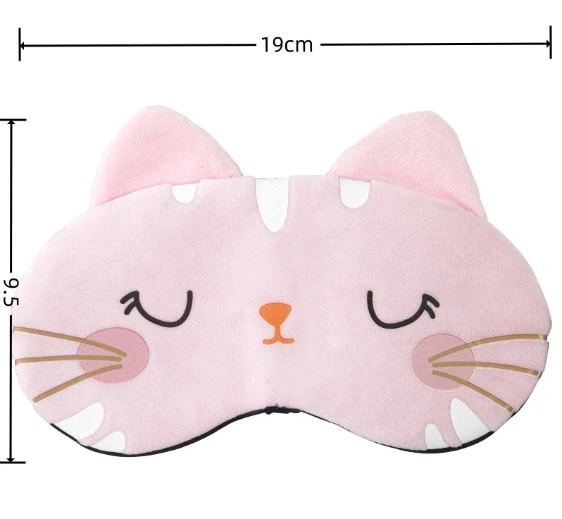 

Sleeping Mask Sleeping Blindfold Soft Plush Masks Cute Cat Eye Cover Plush Mask Eyepatch Nap Health sleeping