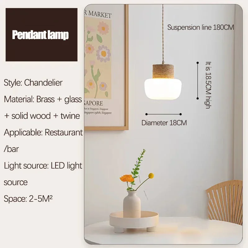 كريم الرياح مكتب مصباح السرير صافي جو أحمر خيوط الخشب الصلب الزجاج الثريا غرفة نوم دراسة غرفة المعيشة مصابيح الزخرفية