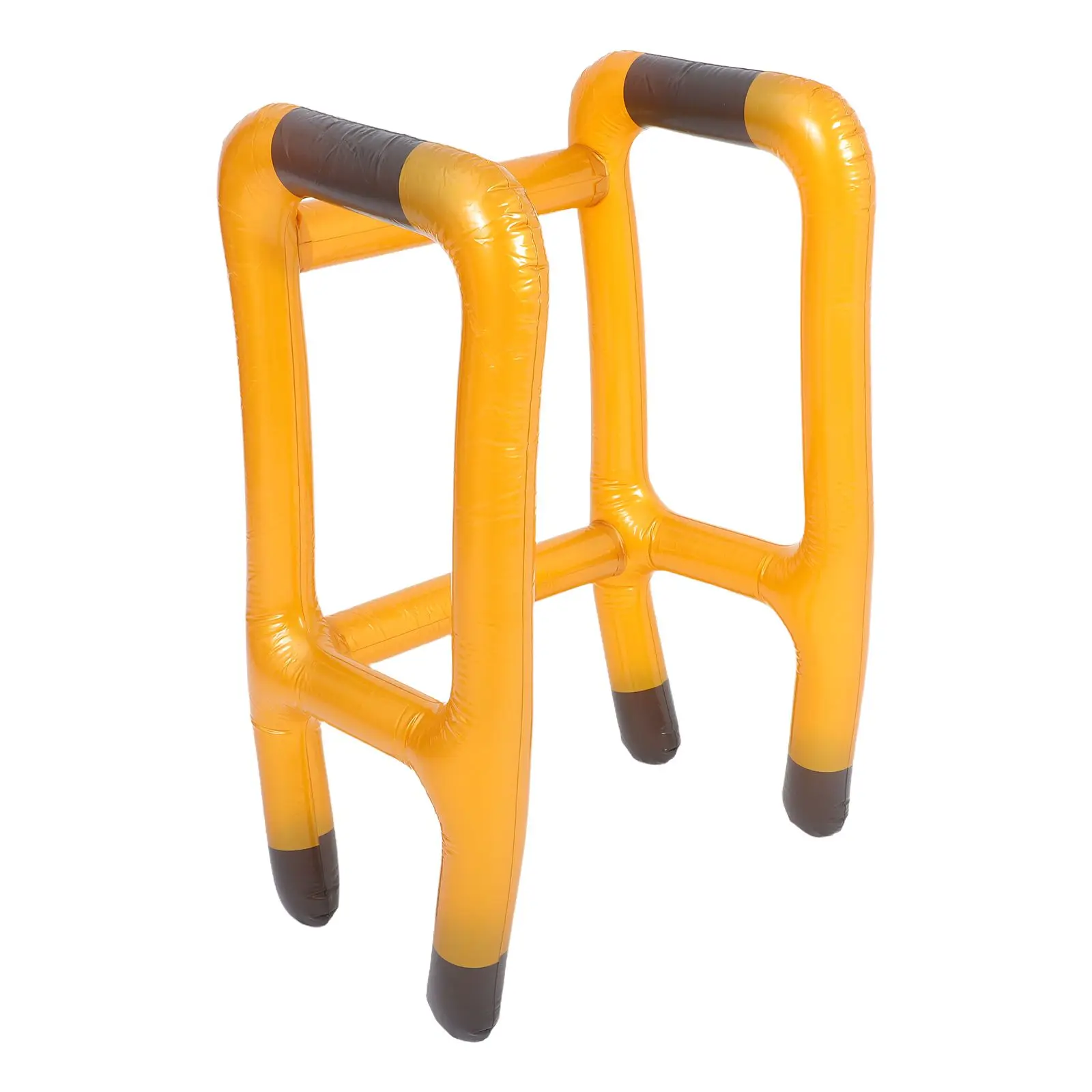 InflatableWalker Kostum Halloween Tiup Tongkat Realistis PVC Mainan Anak Perlengkapan Pesta Aksesori Baru Penyimpanan Dapat Dilipat