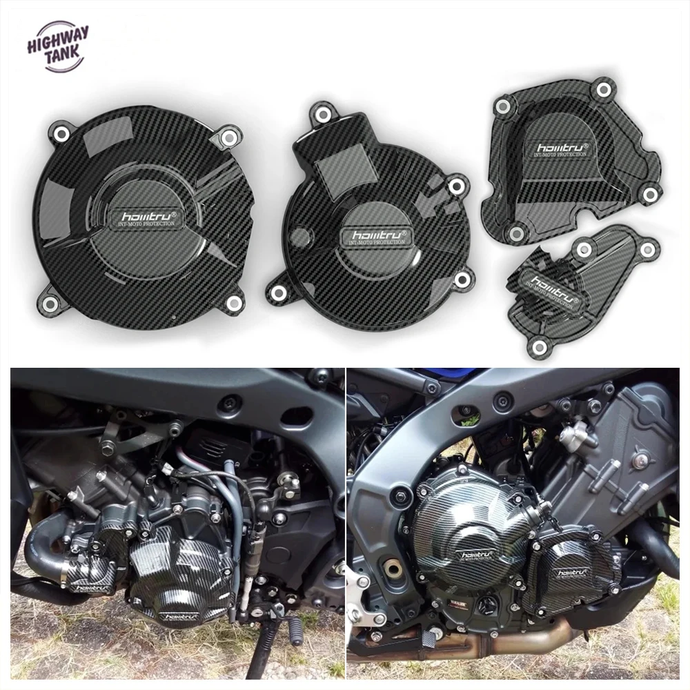 

Motocross Engine Cover Protection Set for Yamaha FZ-09 MT-09 Tracer 900 Scrambler 2021-2024