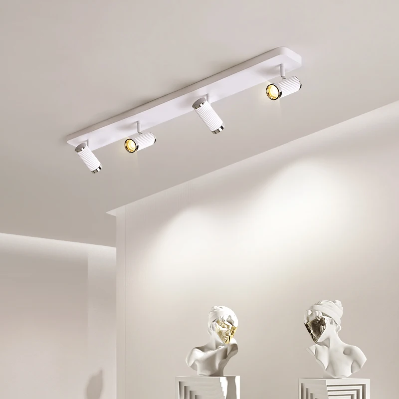 

Movable Aluminum Spotlights LED Ceiling Hallways/Cloakrooms/Bedrooms/Dining Rooms/Living Rooms Spotlight