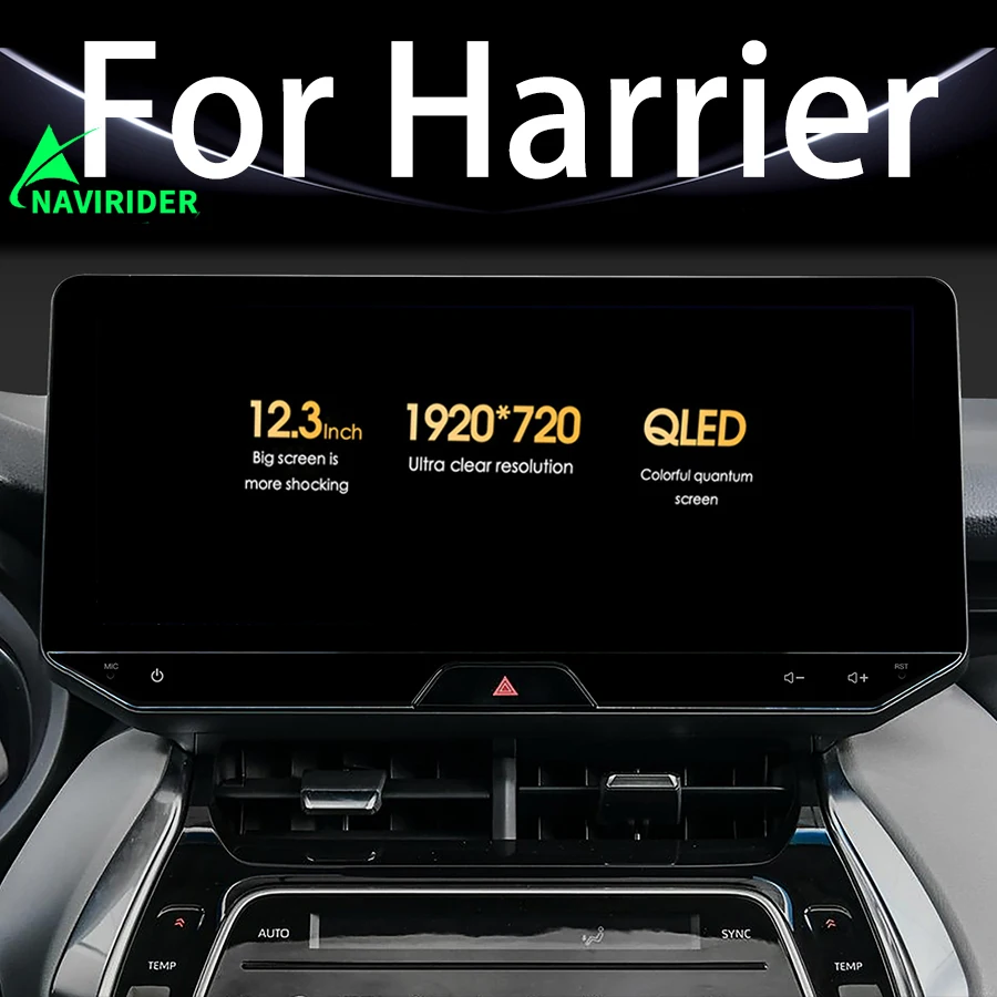 

1920*720 QLED Android 13 Screen Multimedia Video Player For Toyota Harrier 2021 2022 Venza CarPlay Car Radio Autoradio 128GB GPS