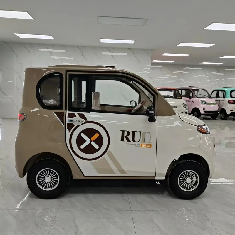 New Made High Quality Cheap 1000W Car Full Enclosed Tricycle Two Open Adjustable Speed Lithium Battery Elder