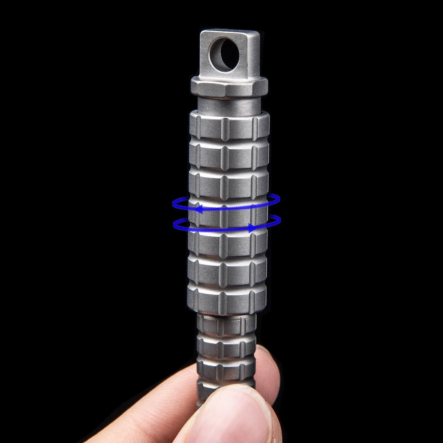 74mm TC4 Titanium Alloy Tactical Pen Necklace Pendant Portable And Compact Self Defense Portable EDC Tools Mini Signature Pen