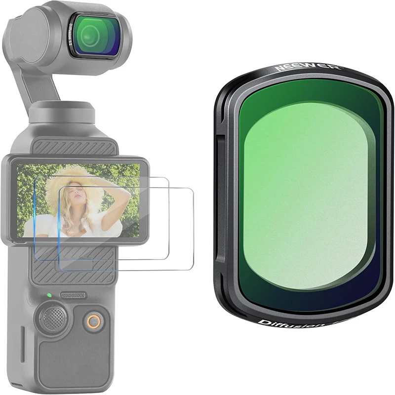 �y�Z�[�����zNEEWER ���C�u���b�N�f�B�t���[�W����1/2�t�B���^�[ DJI Osmo Pocket 3�����Y�t�B���^�[�Ή� �A�N�V�����J�����A�N�Z�T���[