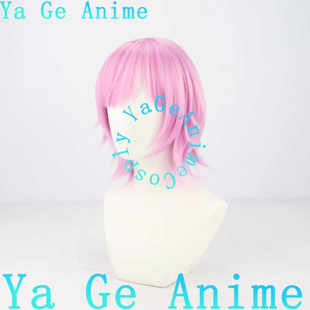 Virtual vtuber geração 2: yuunagi lírio cosplay peruca anime jogos halloween carnaval festa cabelo sintético resistente ao calor