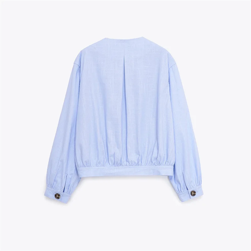 Casual, modieus, veelzijdig jack met lange mouwen voor dames