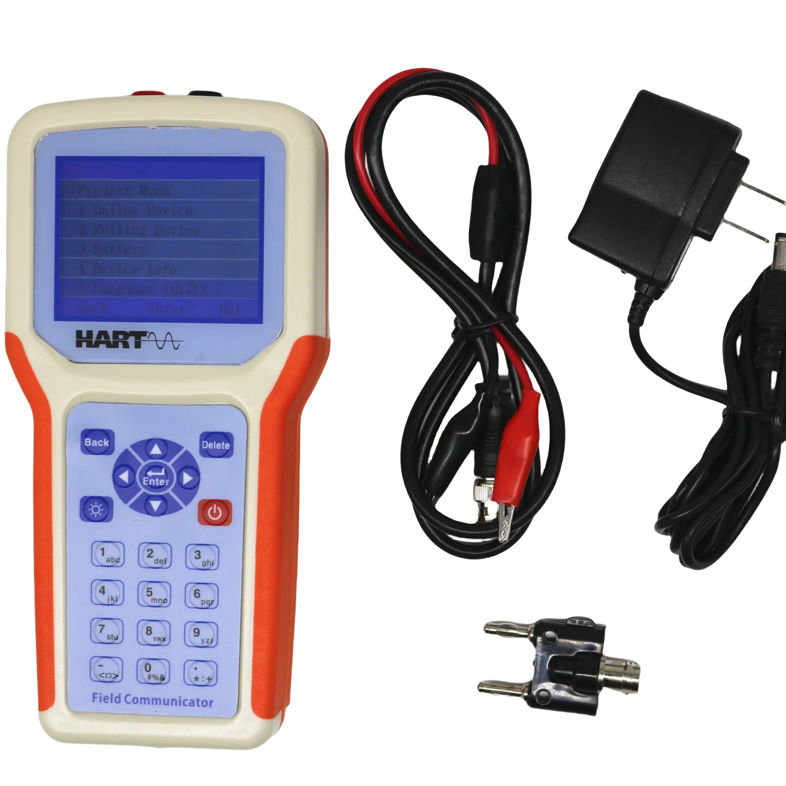 East Tester Hart 375 Handheld Metal Communicator ABS Material Diaphragm Pressure Gauge Common Mode Measurement 1 Year Warranty