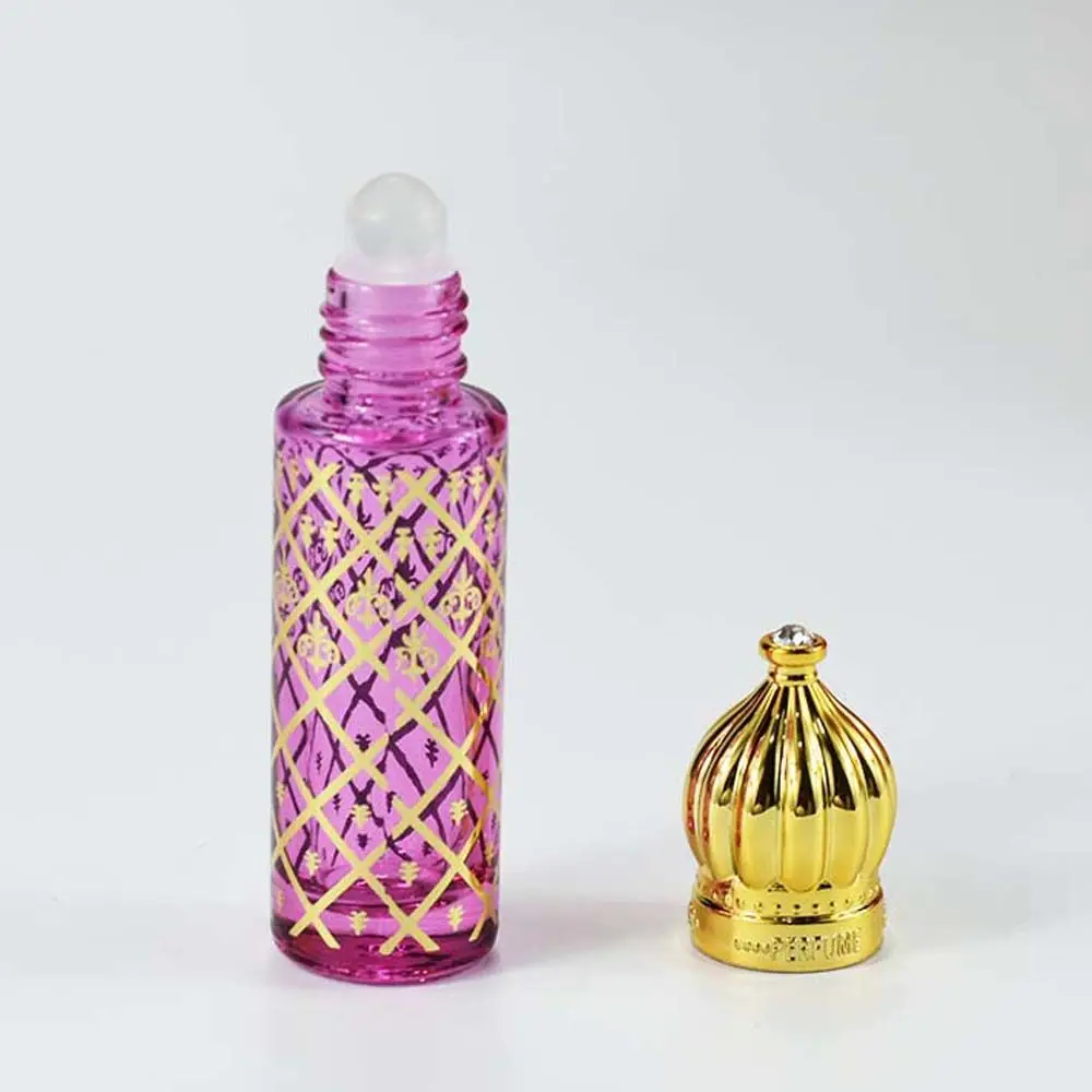 Roll On Oil Vial Liquid Cosmetic Storage Separate Refillable Container Glass Roller Bottles Rollerball Bottle Oil Roller Bottle