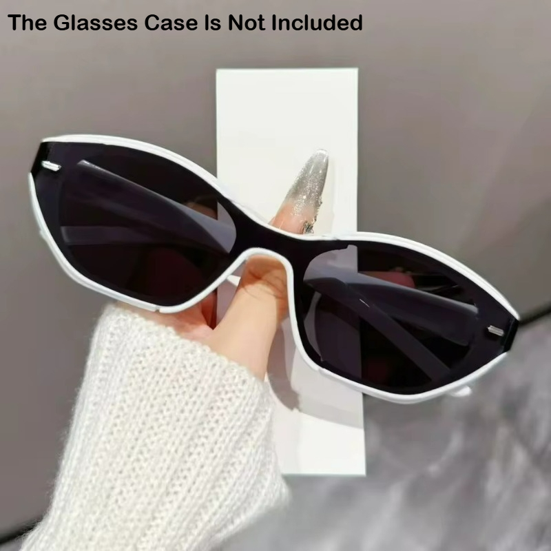  1pc Women's Cat Eye Small Frame Retro Cool Y2k Fashion Glasses Street Party Autumn Travel School Festival Essential Accessories 
