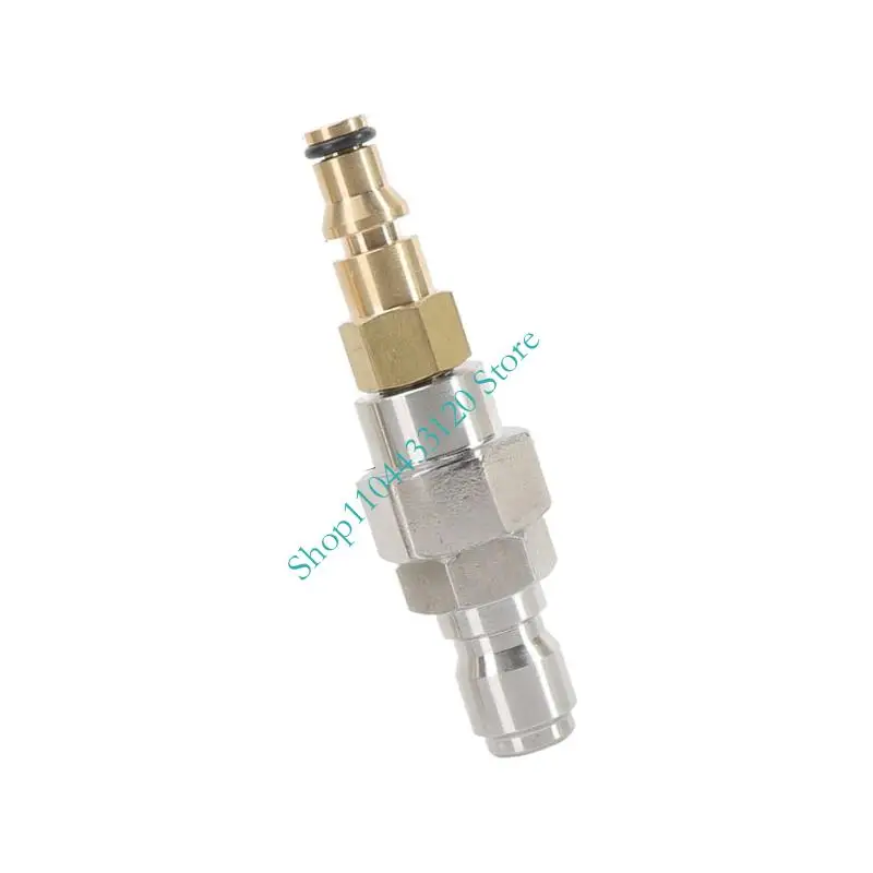 0XXD Leak Proof High Pressure Washer Quick Coupling Adapter 3/8 Inch Hose