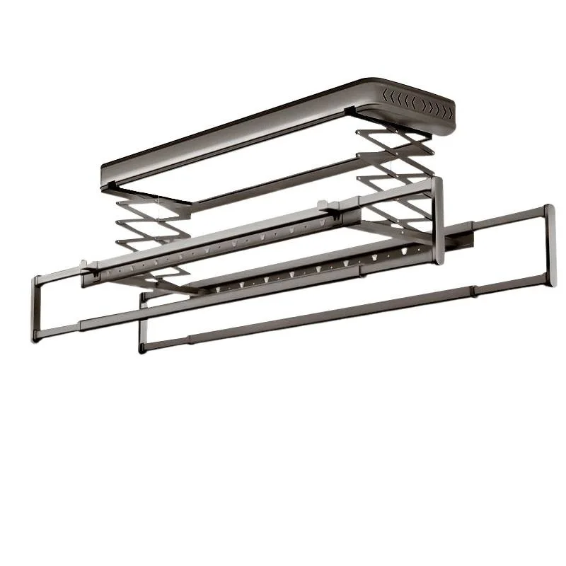 رف تجفيف مخفي، شرفة منزلية، رف تجفيف كهربائي ذكي مدمج