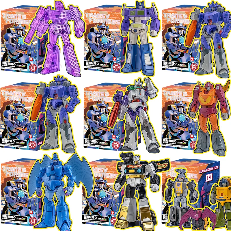 Trasformazione originale Optimus Prime Galvatron Megatron Scourge Hot Rod Ricochet Action Figures Autobots Decepticons Giocattoli di modello
