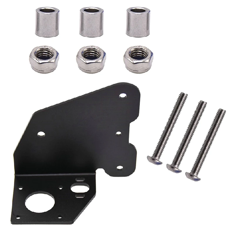 Extruder Dual Z Axis Upgrade Plate Kit Aluminum Dual Extrusion Mount For Creality CR10 CR10S Ender-3 3D Printer Parts