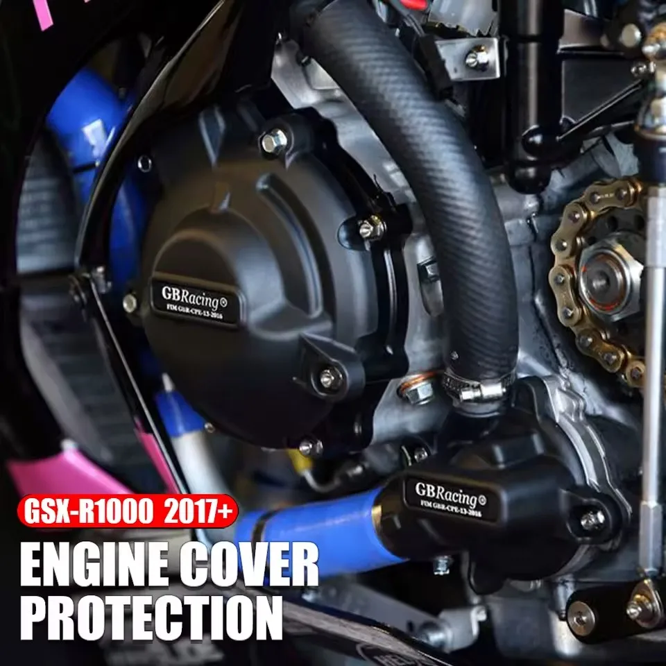 

For Suzuki GSX-R1000 GSXR1000 GSX-R1000R GSXR1000R L7-M2 2017 2018 2019 2020 2021 2022 2023 Engine Covers Protectors