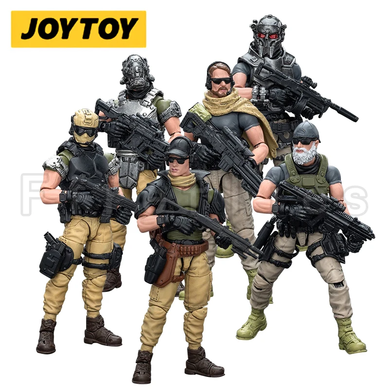 1/18 JOYTOY Action Figure Hardcore Coldplay Sack Mercenaries Kina Mercenaries Anime Collection Toy