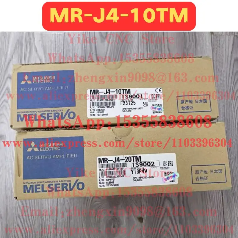 

Brand New And Original MR-J4-10TM Servo Drive