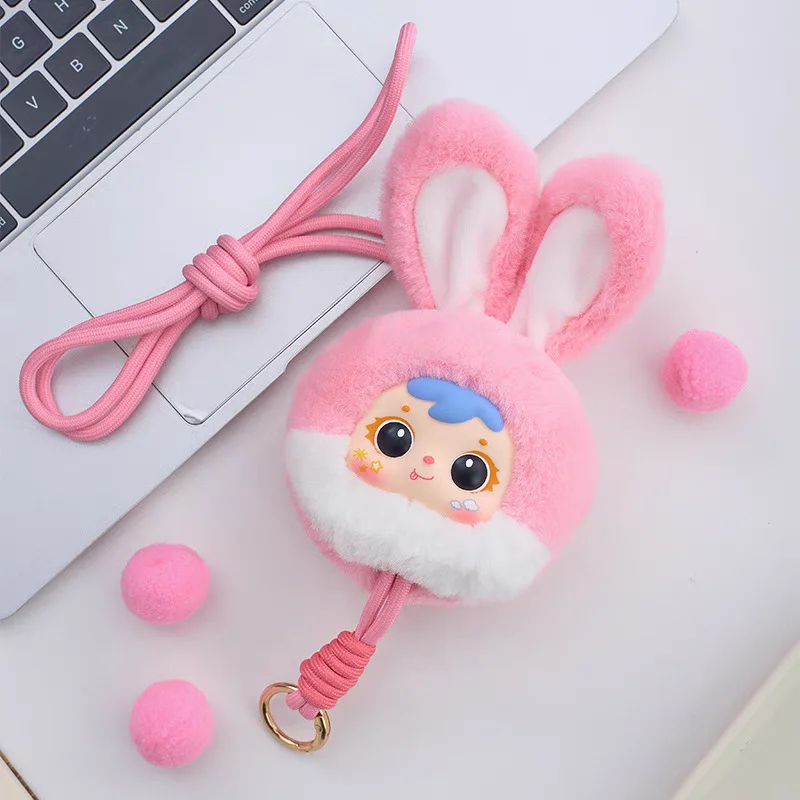 Samuel Cute Pet Paradise Plush Blind Box 2025 New Cute Girl Phone Rope Doll Backpack Pendant Accessories Trendy Play Gift Toys