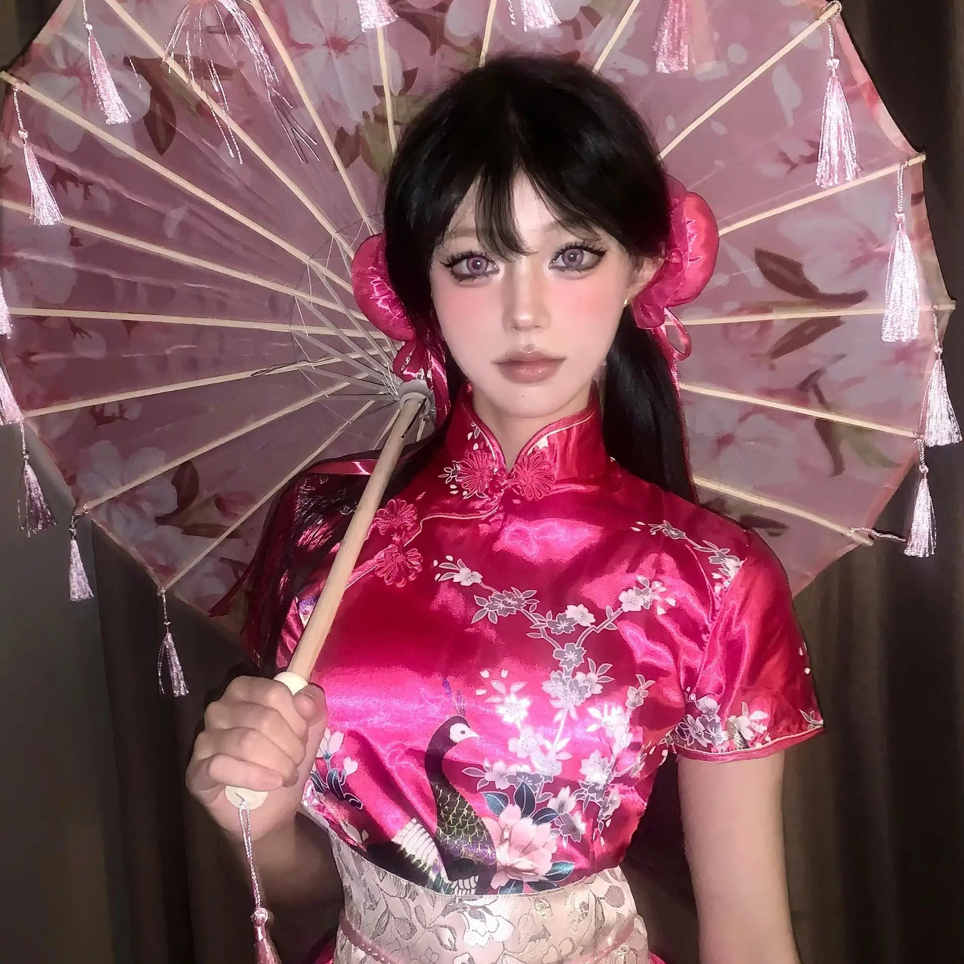 Chinese  Dr loween Cisas Cosplay orm Soft Girl Maid orm ort Sve Daily Wear Other Material