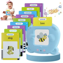 Learning Machine for Kid Talking Flash Cards Kindergarten Kids Language Electronic Audio Book Learn German Russian Spanish Thai