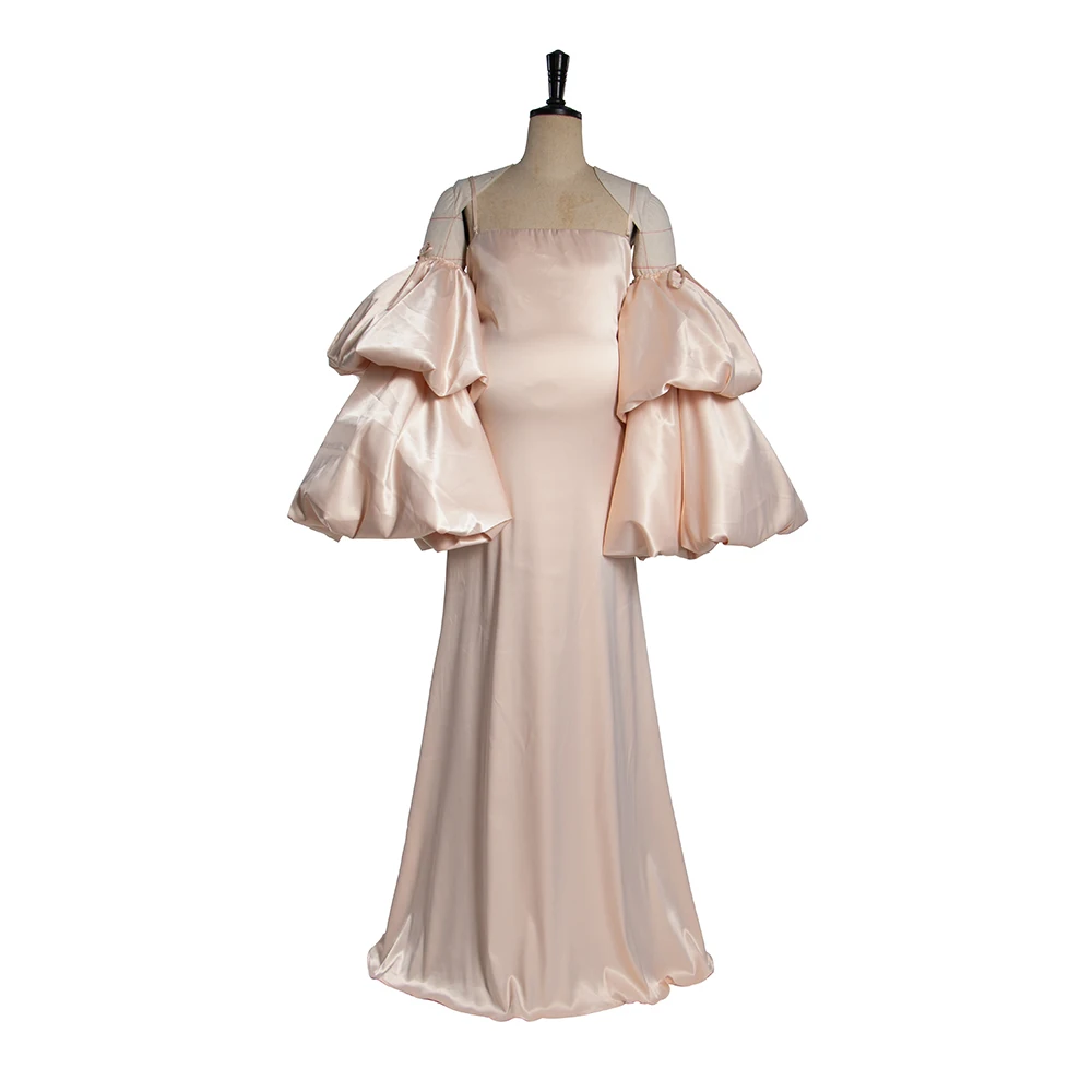 

Maternity Dress for Photoshoot Baby Belly Shooting Dress Oversized Puff Sleeve Photography and Maternity Dresses YW250065