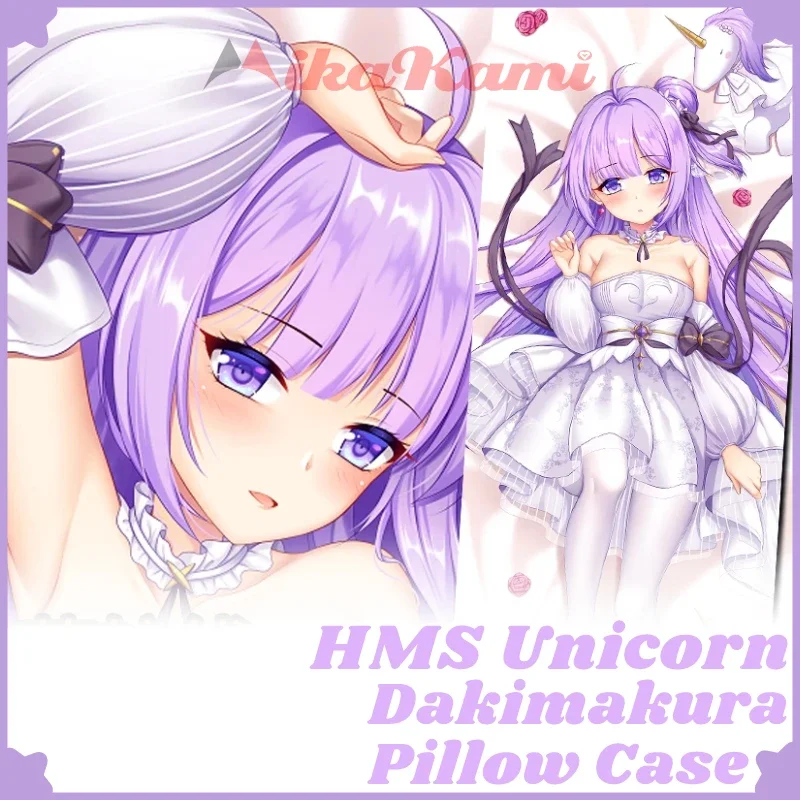 

HMS Unicorn Dakimakura Azur Lane Pillowcase Hugging Full Body Cushion Cover Sexy Pillow Case Home Bedding Decor Otaku Gift