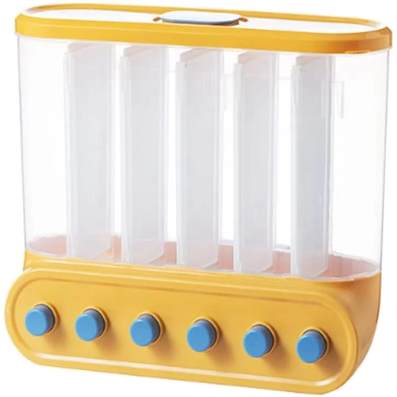 CMHI-Kitchen Containers Dispenser Wall-Mounted Sealed Storage Containers Grain Box Food Can