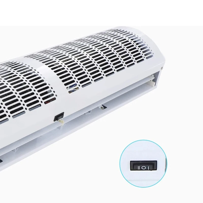 90Cm-180Cm Commerciële Luchtdeuren Afstandsbediening Verstelbare Kraampjes Luchtgordijnmachine Nano Spuitverf Mute Energiebesparing Low Noi