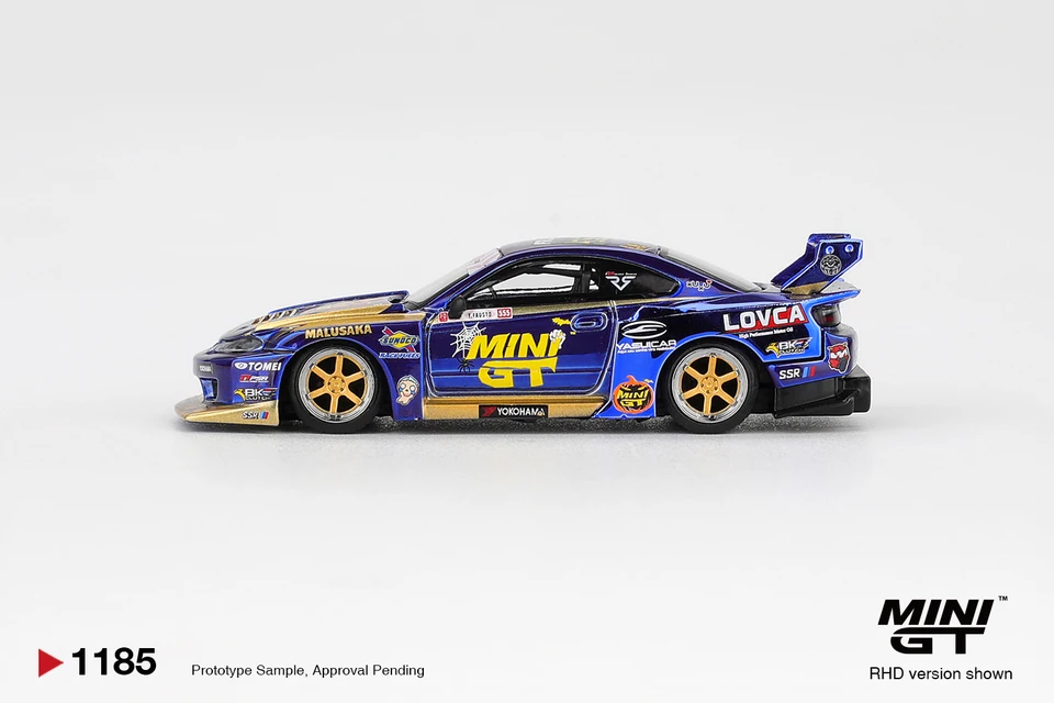 MINIGT 1/64 Nissan LB-Super Silhouette S15 SILVIA MGT01157-CH Cars