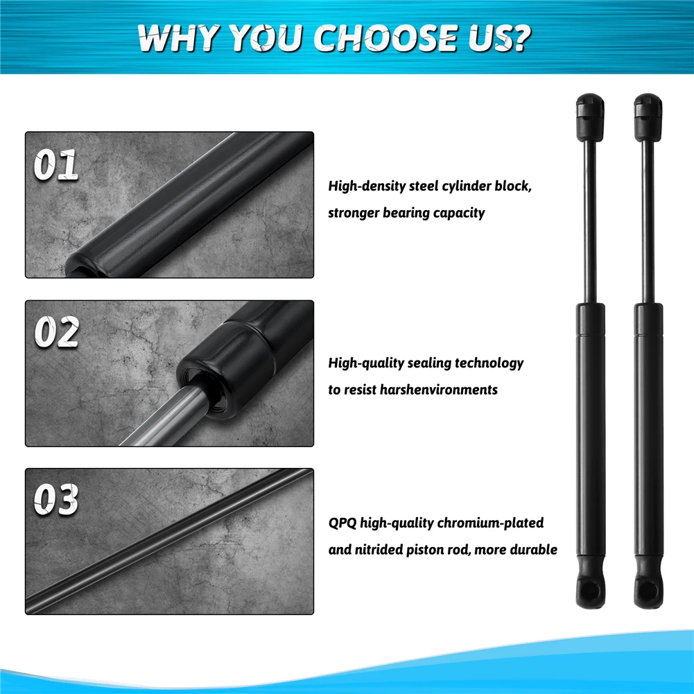 For Volvo S60 Volvo V60 Cross Country 2011-2018 2Pcs Car Bonnet Hood Lift Supports Shock piston Struts SG315022