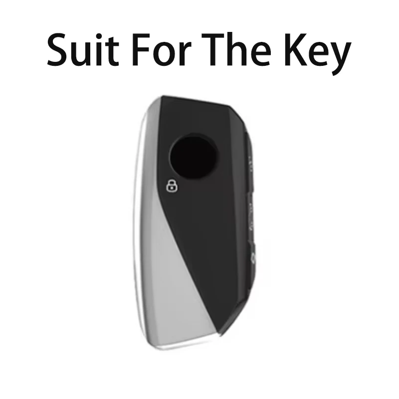 White TPU for BMW X1 IX XM X5 X6 X7 I7 2023 2024 New Energy Smart Car Key Case Cover Fob Diamond Keychain Cars Accessories