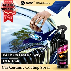 Auto Nano Keramische Coating Beschermingsvloeistof AIVC-D Super Hydrofobe Vloeistof Coat Verfverzorging Duurzaamheid glanzende autospullen Coatin Set