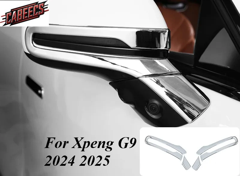 

For Xpeng G9 2024 2025 Car Exterior Rearview Mirror Anti Scratch Patch Protective Cover Tape Sticker Decoration Accessories