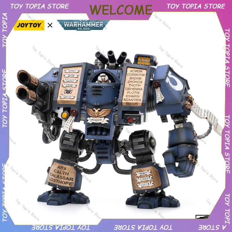 JOYTOY Warhammer 40K Space Marines Ultramarines Venerable Dreadnought Custom Toys 1/18 Action Figure Model Kits Figurine Gifts