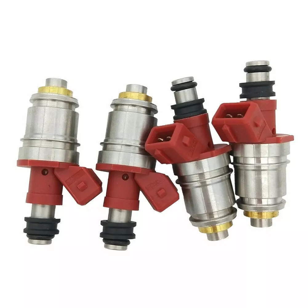 Set of 4 Fuel Injectors JS21-1 For Nissan D21 90-94 Pickup 1995 2.4L 16600-86G00 1660086G10 FREE SHIPPING!!!