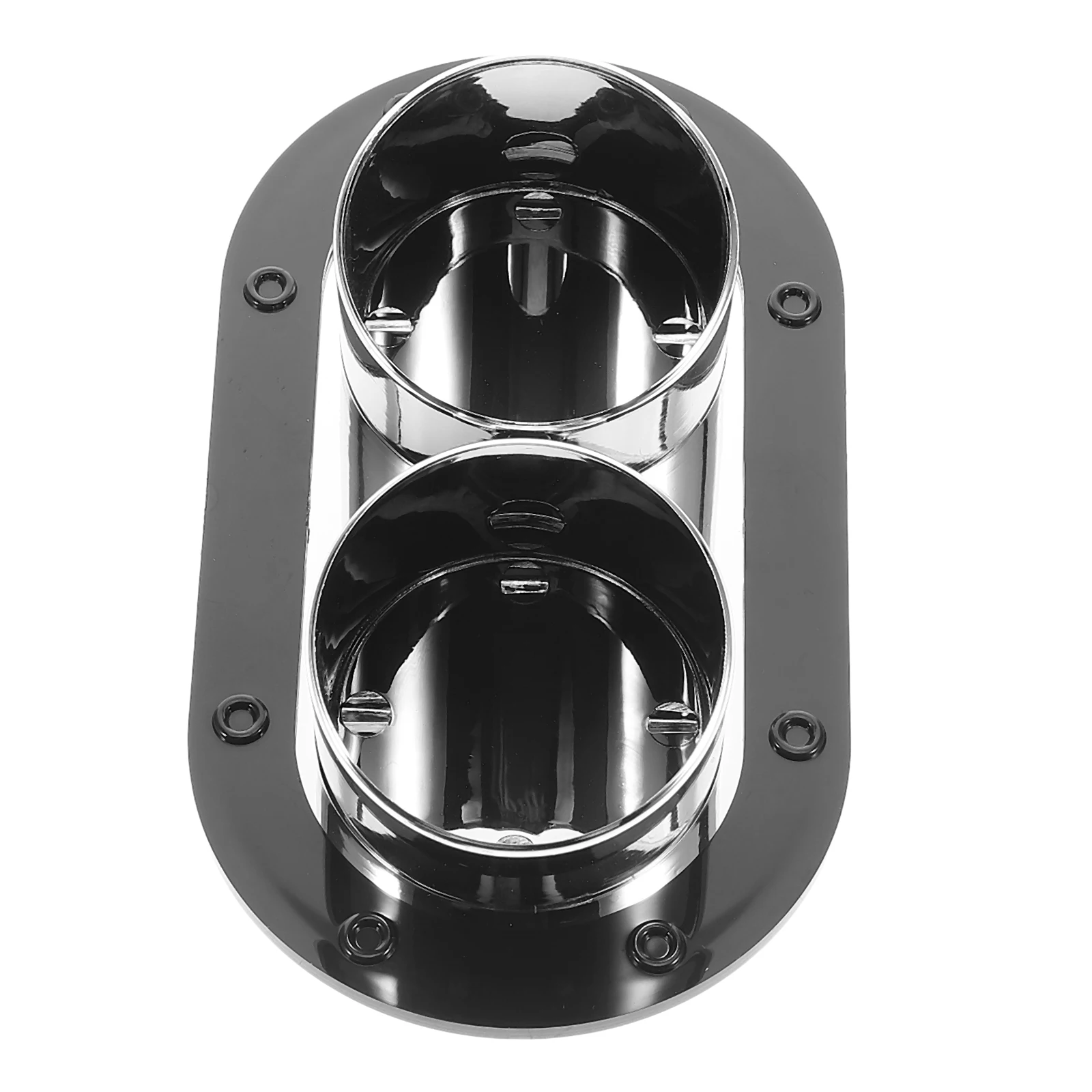 

Firm Scratch Resistant Car Bumper Decorative Exhaust Muffler Fake Outlet Tip Vehicle Accessory Styling Protection Universal Fit