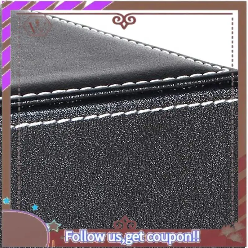 

A57E-Leather Tissue Box Cover, Face Tissue Box, Modern Napkin Storage Box, Car Towel Box, Car PU Leather Drawer, Anti Skid Car D