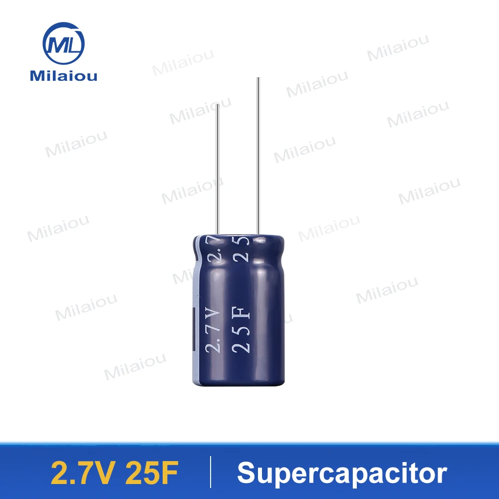 

Supercapacitor 2.7V 25F Farad Capacitor 16*28mm 2.7V25F Brand-NEW