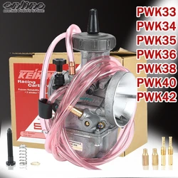 Motorcycle Carburetor PWK 33 34 35 36 38 40 42mm Racing Parts Scooters FOR KEIHI Dirt Pit Bike ATV with Power Jet Used 250cc